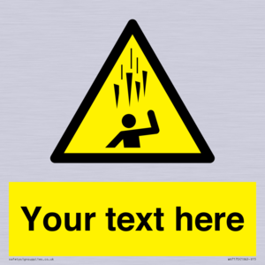 Custom Falling Ice sign